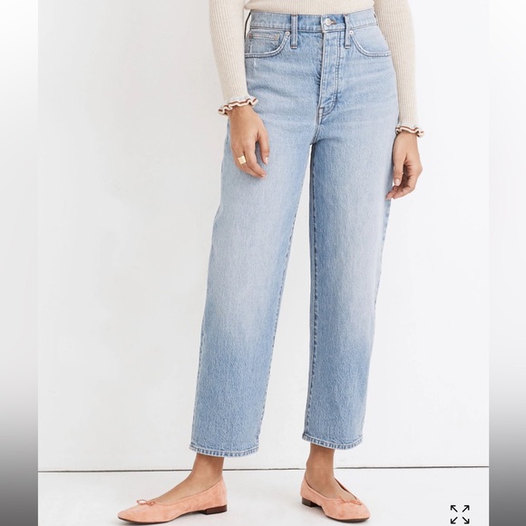 Madewell Balloon Jeans in Hewes Wash - Picture 4 of 9